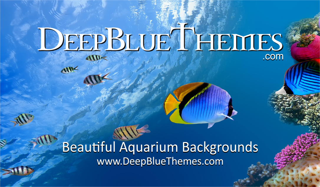 Deep BlueThemes Aquarium Backgrounds