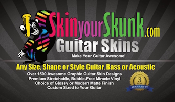 Skin Your Skunk Guitar Skins