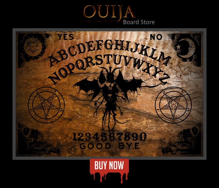 Buy Ouija Board Demon Satan Burnt 